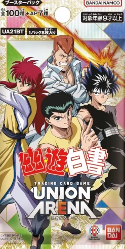 BANDAI Union Arena YuYu Hakusho Booster Pack Box UA21BT TCG JAPAN OFFICIAL