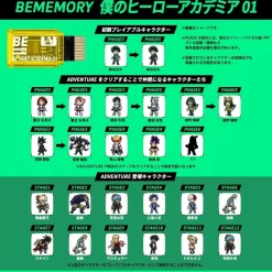 BANDAI Other Toys & Hobbies|My Hero Academia*Vital Bracelet BE MEMORY My Hero Academia 01 02 Dim Card 2 Set JAPAN