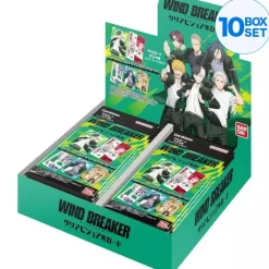 BANDAI Cards*Wind Breaker Clear Visual Card Booster Pack Box TCG JAPAN OFFICIAL
