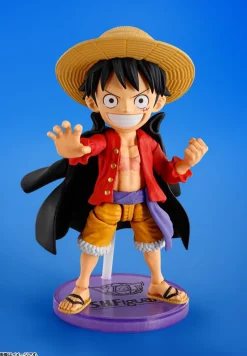 BANDAI One Piece*World Collectable Figure x S.H.Figuarts ONE PIECE Monkey D. Luffy JAPAN