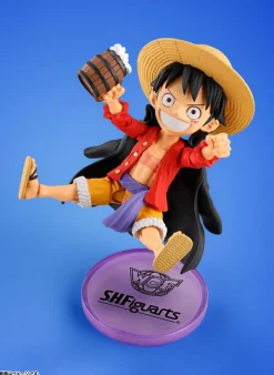 BANDAI One Piece*World Collectable Figure x S.H.Figuarts ONE PIECE Monkey D. Luffy JAPAN