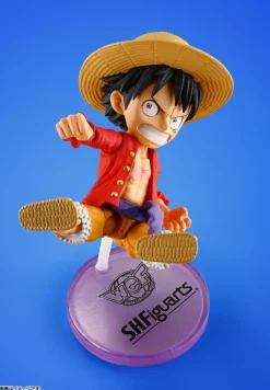 BANDAI One Piece*World Collectable Figure x S.H.Figuarts ONE PIECE Monkey D. Luffy JAPAN