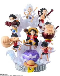 BANDAI One Piece*World Collectable Figure x S.H.Figuarts ONE PIECE Monkey D. Luffy JAPAN