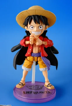 BANDAI World Collectable Figure x S.H.Figuarts ONE PIECE Monkey D. Luffy JAPAN