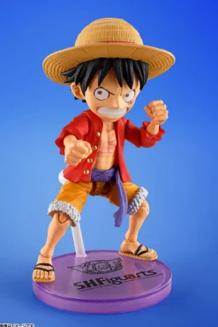 BANDAI World Collectable Figure x S.H.Figuarts ONE PIECE Monkey D. Luffy JAPAN