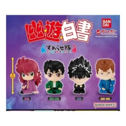 BANDAI Yu Yu Hakusho Suwarasetai All 4 types Figure Capsule Toy JAPAN OFFICIAL