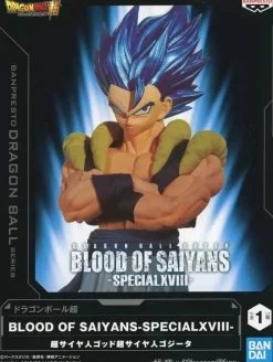 Banpresto Figure*Dragon Ball Super Blood of Saiyans Super Saiyan XVIII God Gogeta JAPAN
