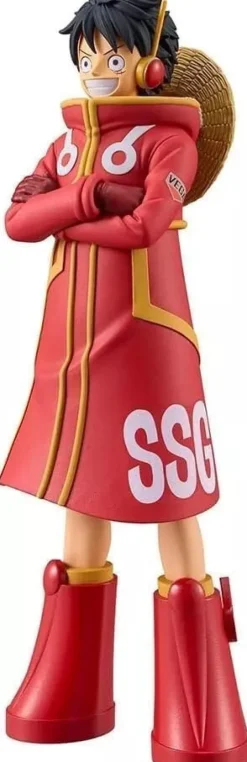 BANPRESTO Figure*DXF The Grandline Series Monkey D Luffy Egg Head Figure JAPAN OFFICIAL