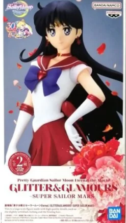 BANPRESTO Glitter&Glamours Sailor Moon Eternal SUPER SAILOR MARS A Type Figure