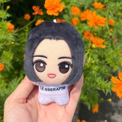 Banpresto Le Sserafim Chibigurumi Fearless Hong Eunchae Plush Doll Mascot JAPAN