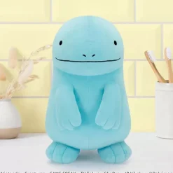 Banpresto Mecha Mofugutto Pokemon Quagsire Plush Doll JAPAN OFFICIAL