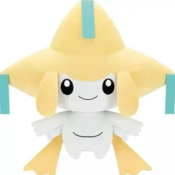 Banpresto Mecha Mofugutto Pokemon Jirachi Plush Doll JAPAN OFFICIAL
