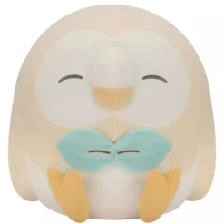 Banpresto Mecha Mofugutto Pokemon Rowlet Plush Doll JAPAN OFFICIAL