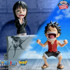 Banpresto One Piece World Collectable Figure Log Stories Luffy & Robin JAPAN