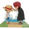 BANPRESTO Figure*One Piece World Collectible Figure Log Stories Luffy & Shanks JAPAN