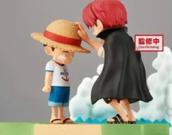 BANPRESTO Figure*One Piece World Collectible Figure Log Stories Luffy & Shanks JAPAN