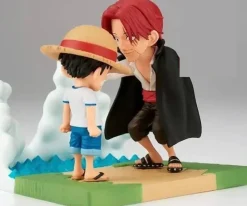 BANPRESTO Figure*One Piece World Collectible Figure Log Stories Luffy & Shanks JAPAN