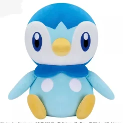 Banpresto Pokemon|Plush Toy*Pokemon Mecha Mofugutto Piplup Plush Doll JAPAN OFFICIAL
