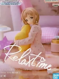 Banpresto Figure*Relax time The Idolmaster Shiny Colors Mano Sakuragi Figure JAPAN