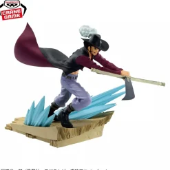 Banpresto Senkou Zekkei One Piece Zoro & Dracule Mihawk Figure Set of 2 JAPAN