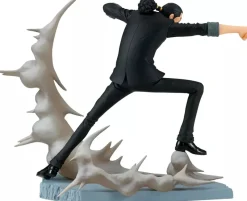 BANPRESTO One Piece*Senkou Zekkei One Piece Monkey D Luffy Rob Lucci Figure Set of 2 JAPAN