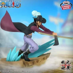 Banpresto One Piece*Senkou Zekkei One Piece Zoro & Dracule Mihawk Figure Set of 2 JAPAN