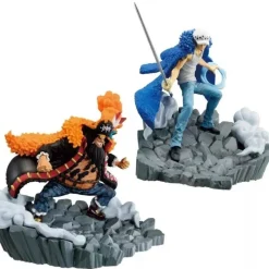 Banpresto Senkou Zekkei One Piece Law & MARSHALL.D.TEACH Figure Set of 2 JAPAN