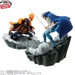Banpresto Figure*Senkou Zekkei One Piece Law & MARSHALL.D.TEACH Figure Set of 2 JAPAN