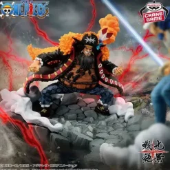 Banpresto Figure*Senkou Zekkei One Piece Law & MARSHALL.D.TEACH Figure Set of 2 JAPAN