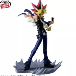 Banpresto Figure*Senkou Zekkei Yu-Gi-Oh Yami Yugi & Black Magician Girl Figure Set of 2