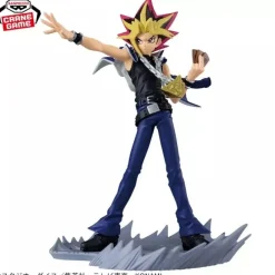 Banpresto Figure*Senkou Zekkei Yu-Gi-Oh Yami Yugi & Black Magician Girl Figure Set of 2