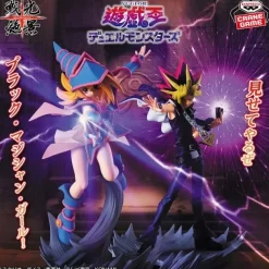Banpresto Senkou Zekkei Yu-Gi-Oh Yami Yugi & Black Magician Girl Figure Set of 2