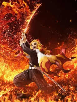 BellFine Demon Slayer*Demon Slayer Kimetsu no Yaiba Kyojuro Rengoku DX Ver. Figure ZA-27