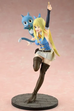 Bellfine Figure*FAIRY TAIL Final Series Lucy Heartfilia Wink Ver 1/8 Figure JAPAN