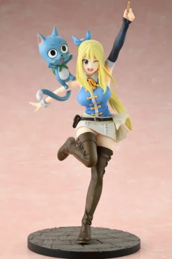 Bellfine Figure*FAIRY TAIL Final Series Lucy Heartfilia Wink Ver 1/8 Figure JAPAN