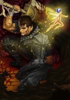 Hakusensha Berserk 42 Comic Special Package Edition with Guts Berserker Armor Bust Figure