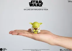 Blitzway Figure*SML Star Wars Luke Skywalker and Yoda Figure JAPAN OFFICIAL