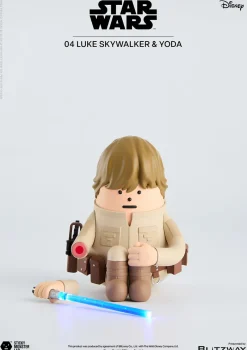 Blitzway Figure*SML Star Wars Luke Skywalker and Yoda Figure JAPAN OFFICIAL