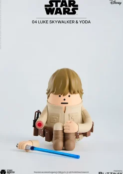 Blitzway Figure*SML Star Wars Luke Skywalker and Yoda Figure JAPAN OFFICIAL