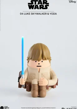 Blitzway SML Star Wars Luke Skywalker and Yoda Figure JAPAN OFFICIAL