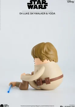 Blitzway SML Star Wars Luke Skywalker and Yoda Figure JAPAN OFFICIAL