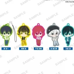 BUSHIROAD Blue Lock Capsule Rubber Strap All 5 types Capsule Toy JAPAN OFFICIAL