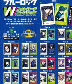 TCG Cards*Blue Lock Double Photo Card Collection Booster Pack Box JAPAN OFFICIAL