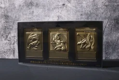 Movic Blue-Eyes White Dragon & Dark Magician & Red-Eyes Black Dragon Relief Set JAPAN