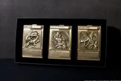 Movic Blue-Eyes White Dragon & Dark Magician & Red-Eyes Black Dragon Relief Set JAPAN