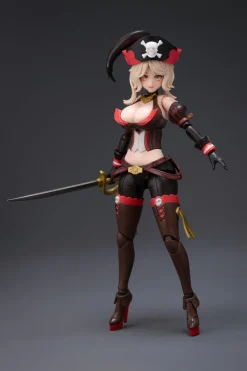 Boarder Model Figure*Snap Kit Pirate Captain Queen Anne Model Kit 1/12 JAPAN OFFICIAL