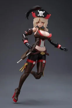 Boarder Model Figure*Snap Kit Pirate Captain Queen Anne Model Kit 1/12 JAPAN OFFICIAL