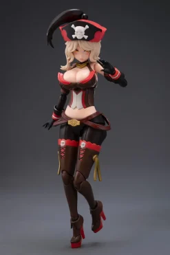 Boarder Model Figure*Snap Kit Pirate Captain Queen Anne Model Kit 1/12 JAPAN OFFICIAL