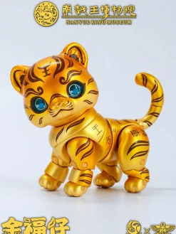 Toys Comic Figure*Bronze Tiger Talisman with Gold Inscription Jin Fuzai Action Figure JAPAN