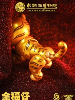 Toys Comic Figure*Bronze Tiger Talisman with Gold Inscription Jin Fuzai Action Figure JAPAN